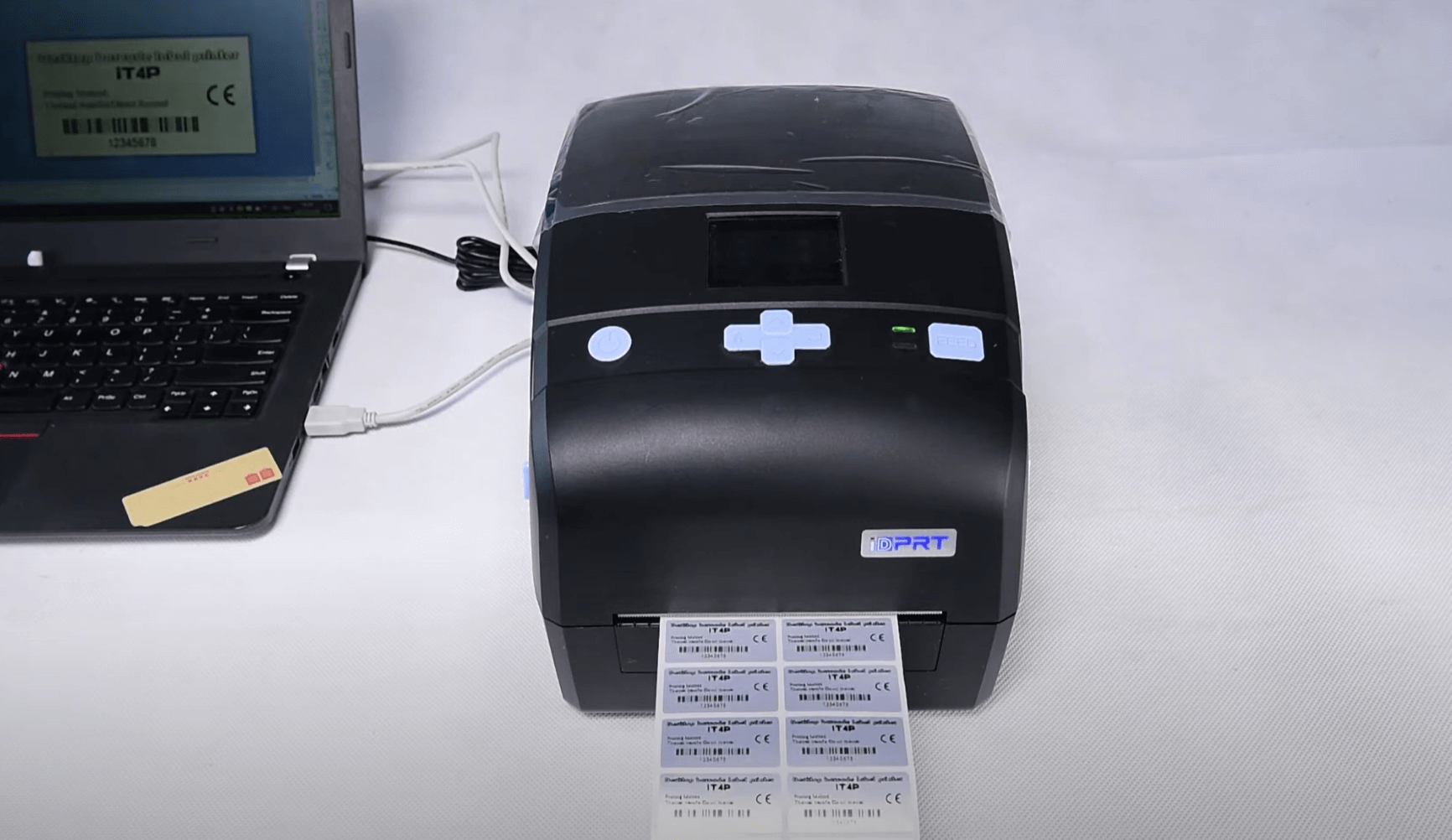 Serial Barcode Example
