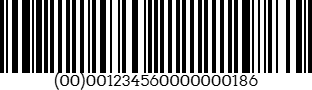 ГС1-128 barcode example