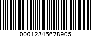 ИТФ (Интерлеавед 2 од 5) barcode example
